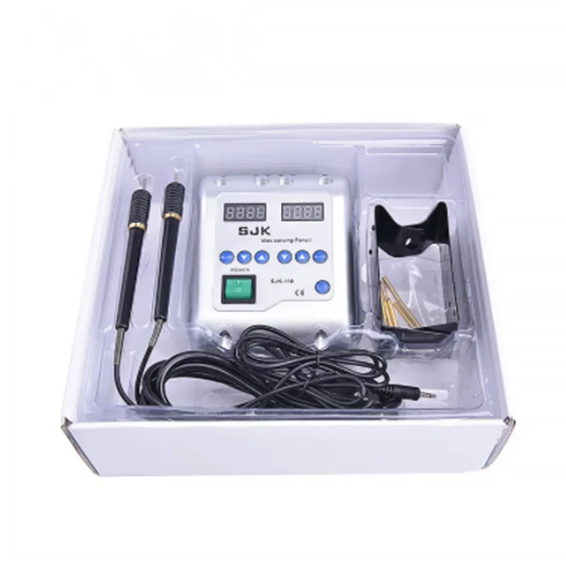 AC100-240V 20W Electric Waxer Carving Knife Pencil Double Pens For Dental