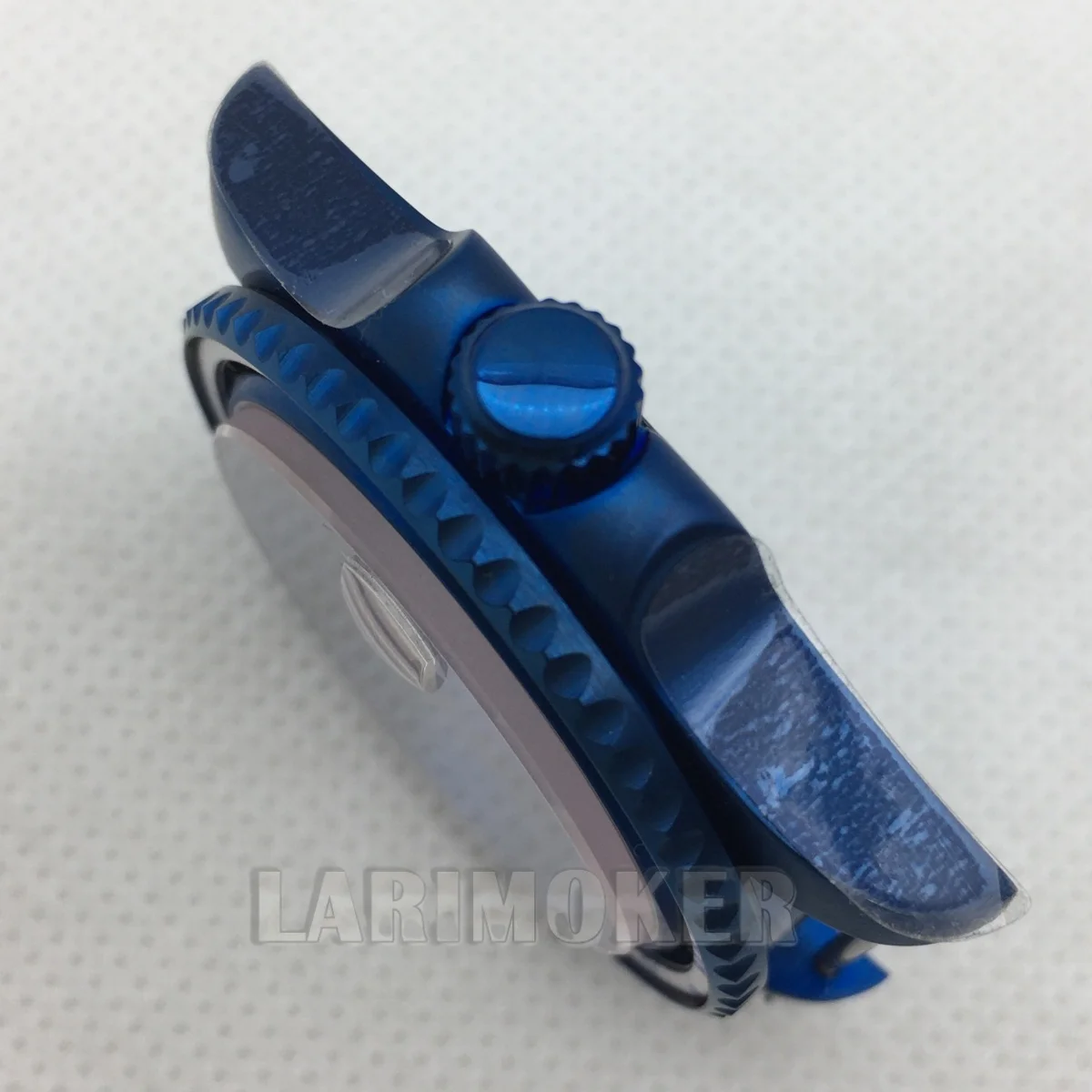 Caja NH35 de alta calidad de 40mm, bisel de clic Sub 120, cristal de zafiro de acero inoxidable compatible con NH34 NH35 PT5000 ETA2824, caja de movimiento Miyota