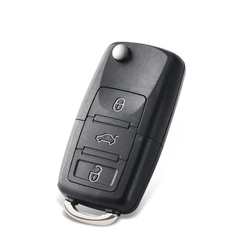 KEYYOU Remote Car Key For VW Volkswagen Passat B5 B6 Golf 4 5 6 Polo Touran Seat Skoda Jetta CC Beetle Bora Octavia MK5 MK4