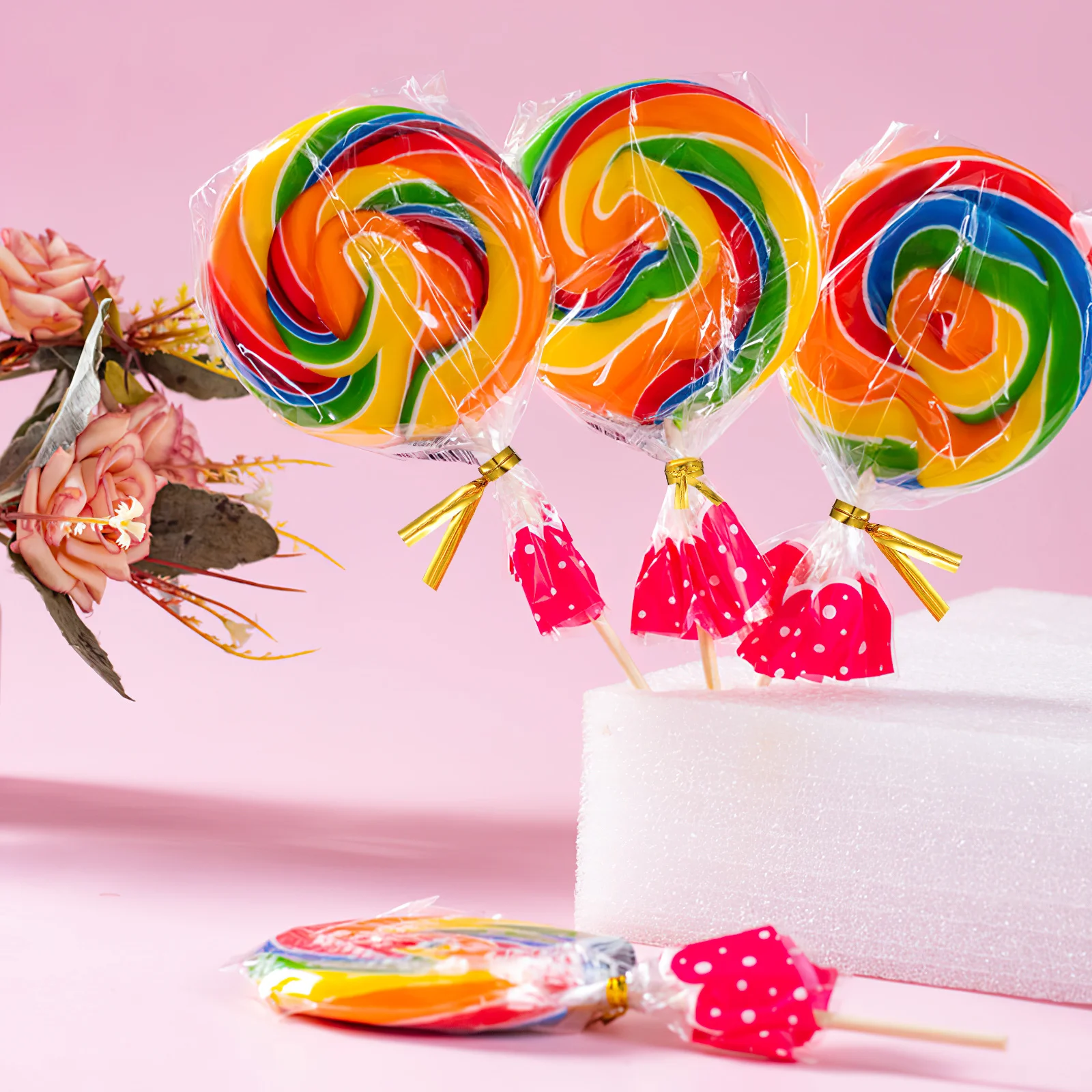 

800 pcs Golden 8Cm Twist Ties For Gift Bags Candy Wrapping Party Favor Treats Bread Packaging Decorative Fasteners Festive