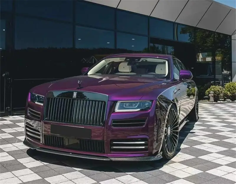 2024 New for Rolls Royce Cullinan MSY Body Kit with Half Carbon Fiber Side Guard and Rear Spoiler Automotive Bumper Body Kit