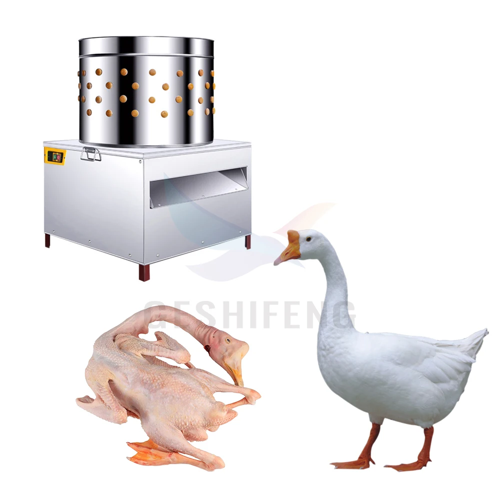 

Customized Automatic Defeathering Rubber Fingers Commercial Poultry Feather Plucking Chicken Plucker Machine for Sale