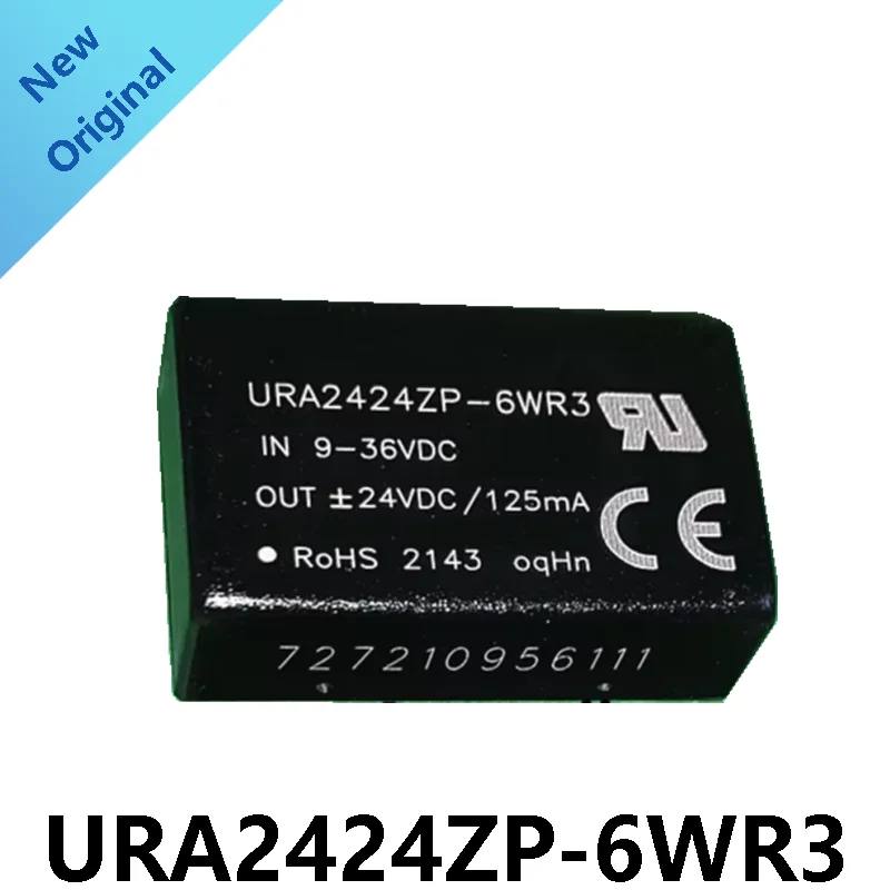 URA2424ZP-6WR3 DC-DC power module 9-36V to+/- 24V 125mA 6W brand new