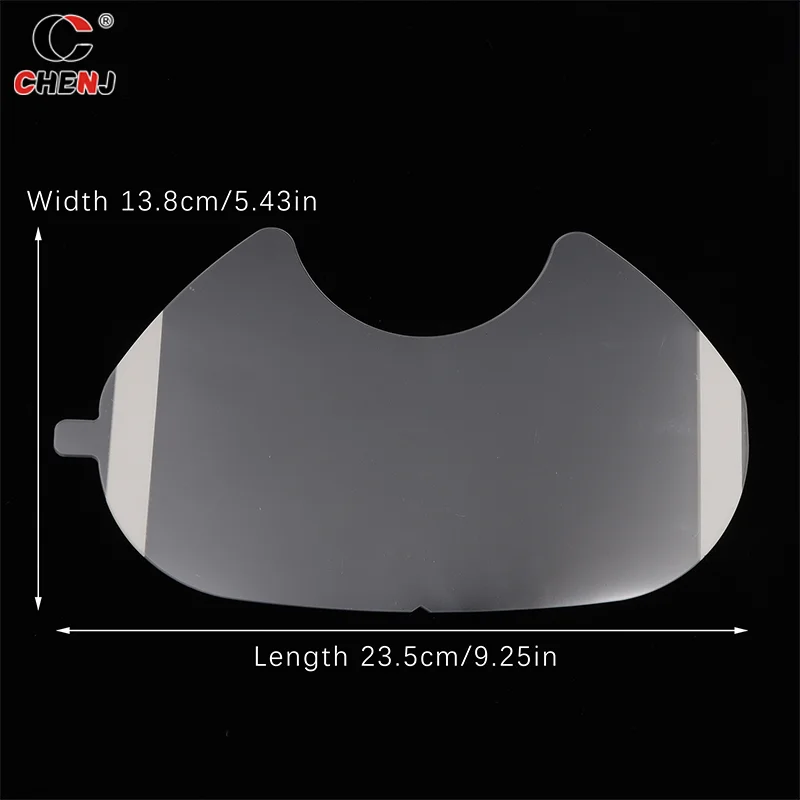 防毒マスク用保護フィルムカバー,耐油性,フルフェイススクリーン,レンズプロテクター,スプレーレスピレーター