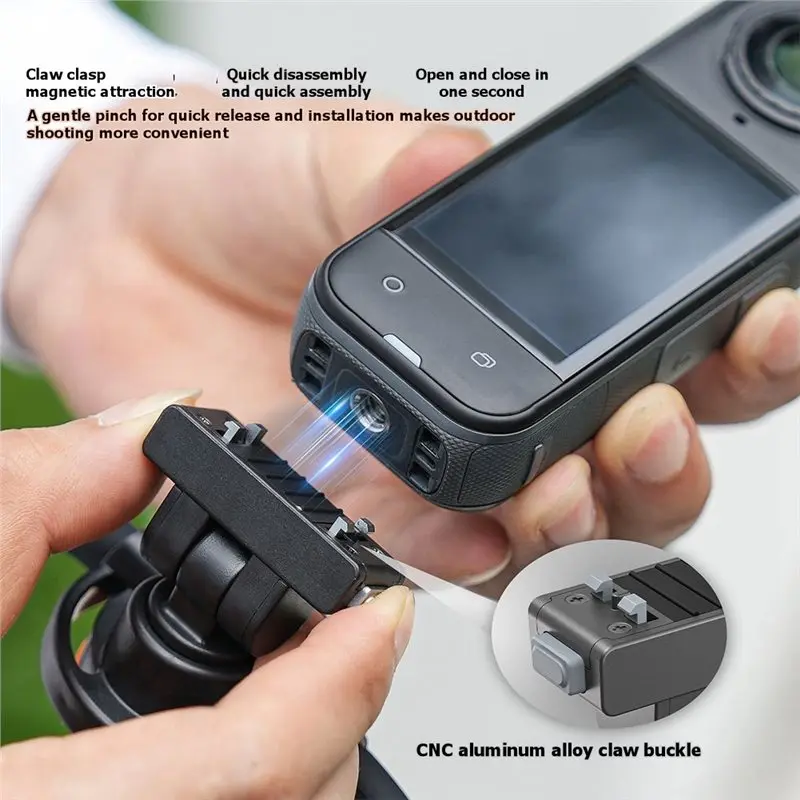 ABGI-Verstellbare Nackenhalterung für X4 Air X5 für Outdoor-Aktivitäten Zubehör für First-Person-Perspektivfotografie – Detail 8