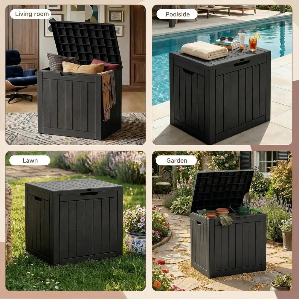 Test link only. Do not make a purchase. We will not ship the goods if you make a purchase!！！！35 Gallon Outdoor Storage Box image 3