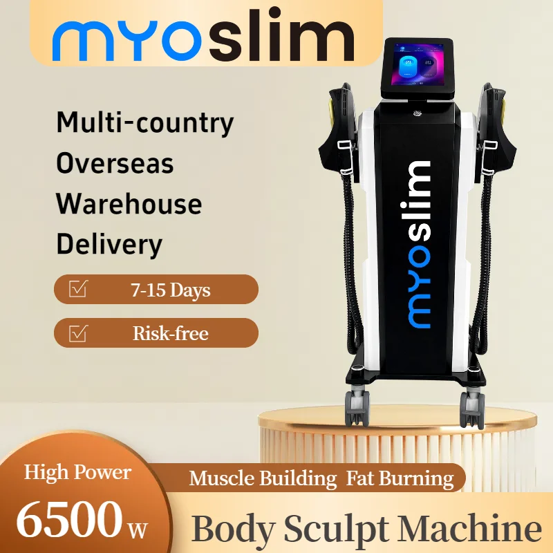 

Машина для моделирования тела MYoslim 6500 Вт EMS RF для похудения сжигания жира, стимуляция мышц, скульптура, электромагнитная терапия, потеря веса
