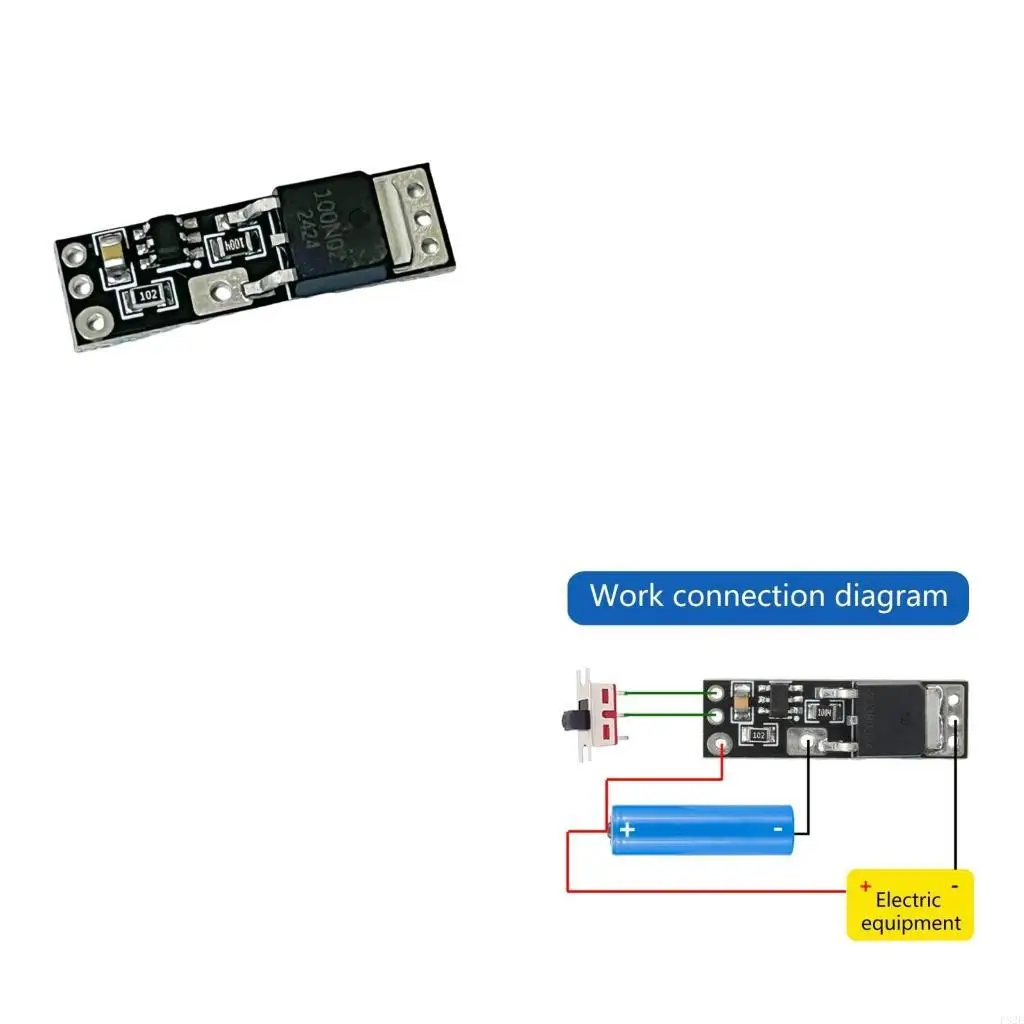 

P82E 10A защитный защитный щит лития лития обеспечивает безопасную работу для электрических велосипедов
