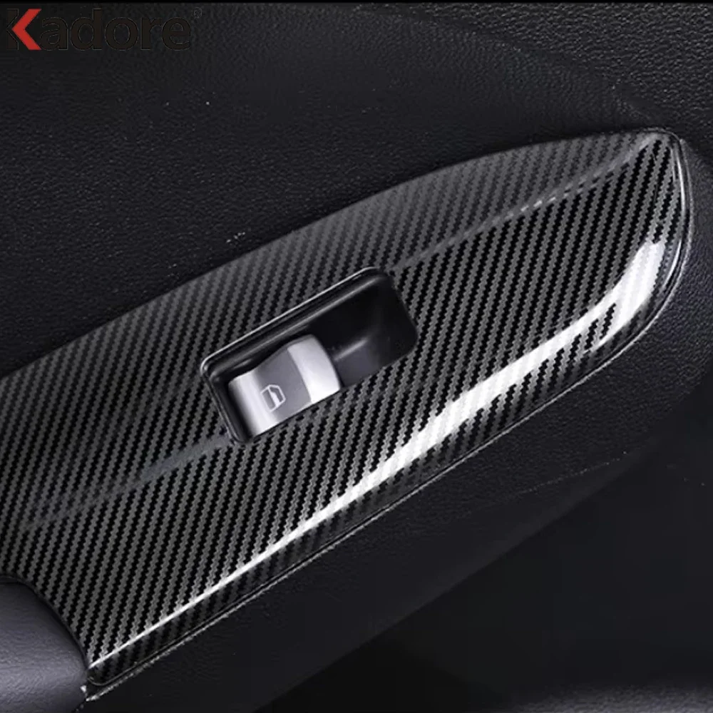Window Lift Switch Button Trim Cover Door Armrest Cover Car Sticker Accessories For Haval Jolion 2021 2022 2023 2024 2025 2026