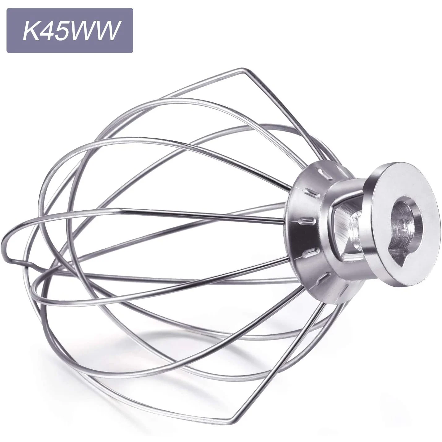 Blender Kit for K45DH Dough Hook,K45WW Wire Whip,K45B Coated Flat Blade Scraper,3 Pcs Bowl Vertical Mixer Repair Kit image 5