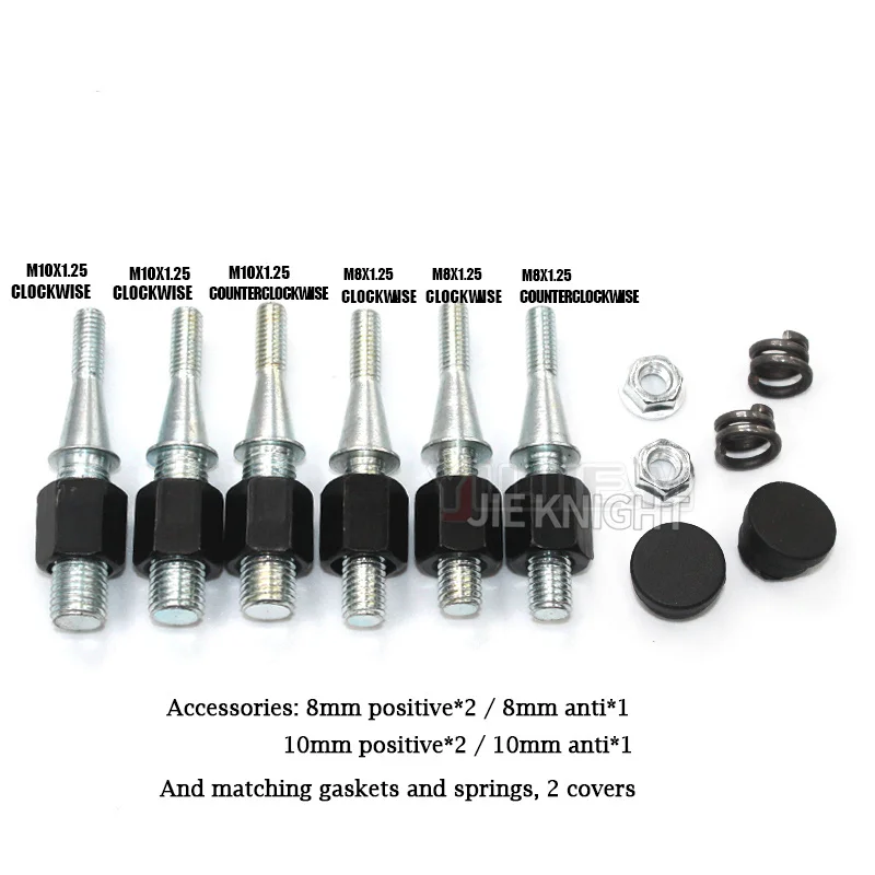 For Super Soco TC TCmax TS TSx High Quality Motorcycle Rearview Side Mirrors Universal 8MM 10MM Screw