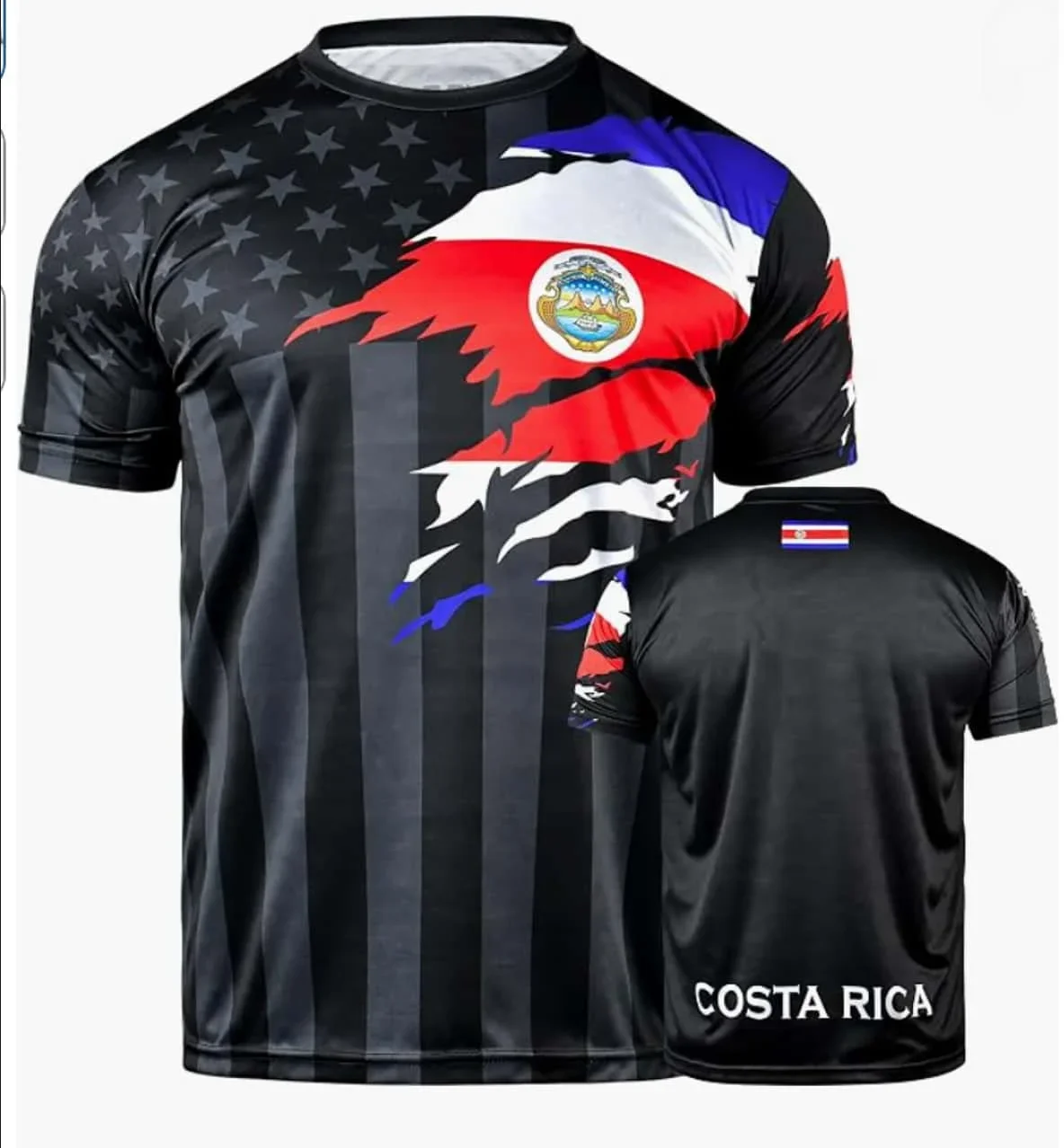 NEUES Fußballtrikot im Nationalflaggen-Stil mit schwarzem Streifenmuster und V-Ausschnitt, atmungsaktiv, passend für Eltern und Kinder, heiß begehrt – Detail 19