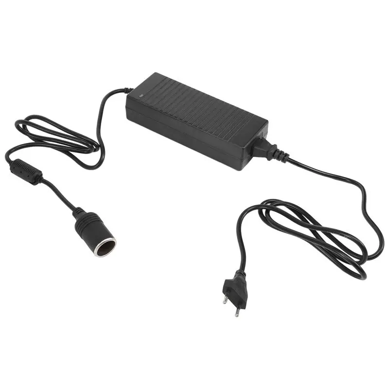 DT42-12V 15A 160W Car Power Converter 220V To 12V Car Power Adapter Converter Car Home Cigarette- Lighter Converter EU Plug