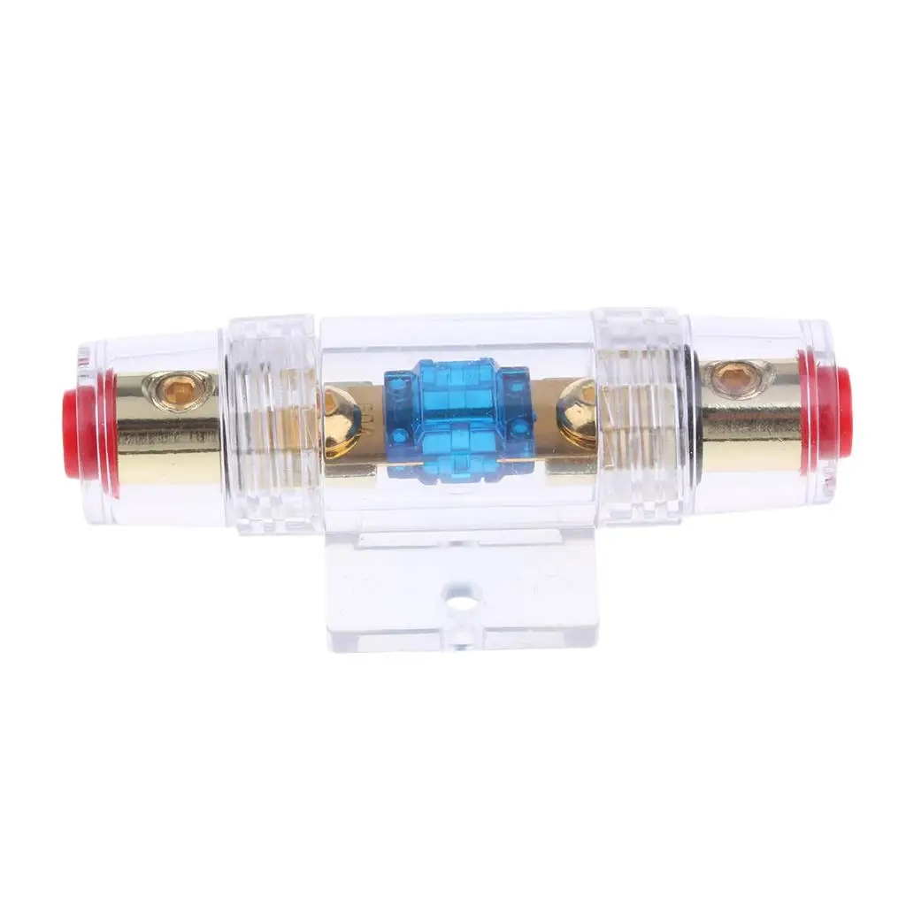 Auto Stereo Audio In-line Fuse Holder Circuit Breaker Block Protection