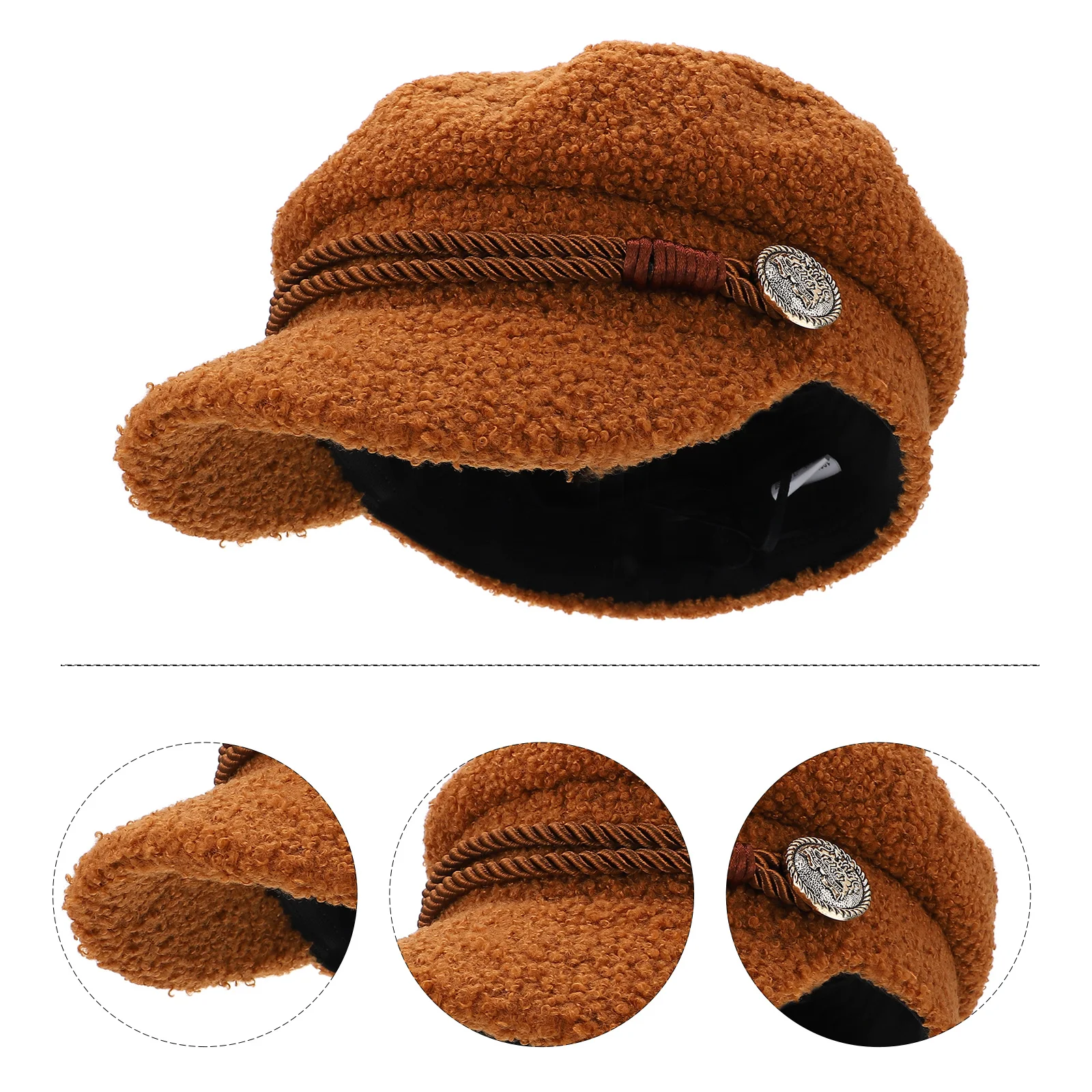

Women Hat Warm Star Anise Has Fascinator Hats for Adjustable Bucket Woman Women's & Caps
