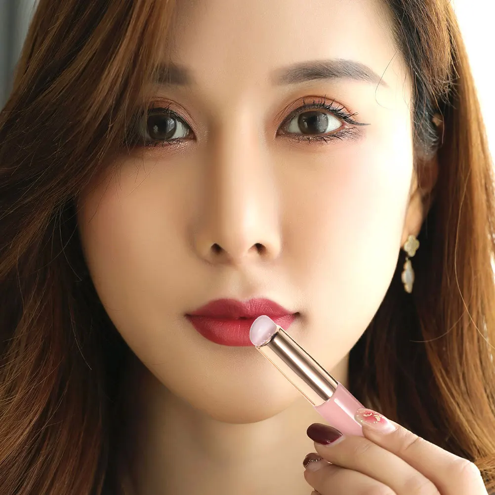 

4Pcs Silicone Lip Brush Professional Makeup Applicators Lightweight Portable Concealer Lipstick Lip Balm Gloss Tool