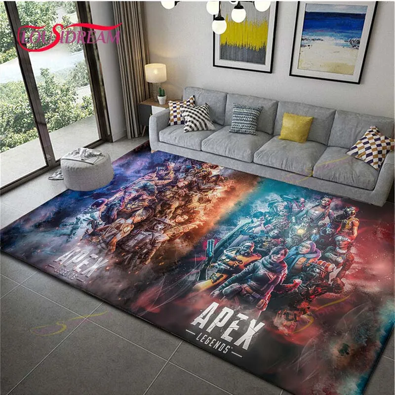 

Game Room ,Veranda Floor，A- Apex Legends 3D Print Art Decor Custom Carpets Large,Rugs for Home Bedroom Living Room Decor Gifts