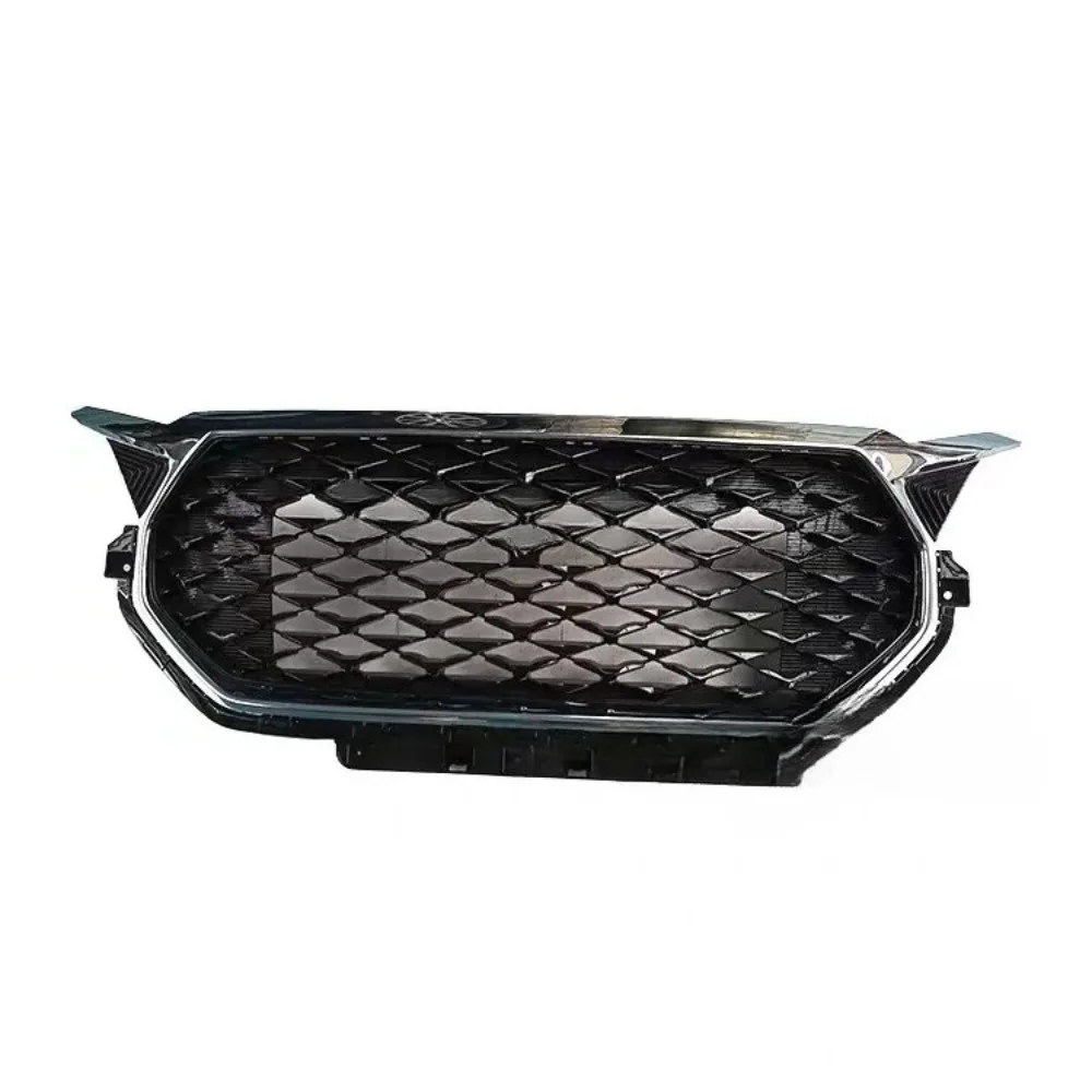 For Jetour X70 X70S 2023 Model Front Bumper Upper Grille Radiator Chrome Face Mesh Grill Replacement Auto Parts view 2