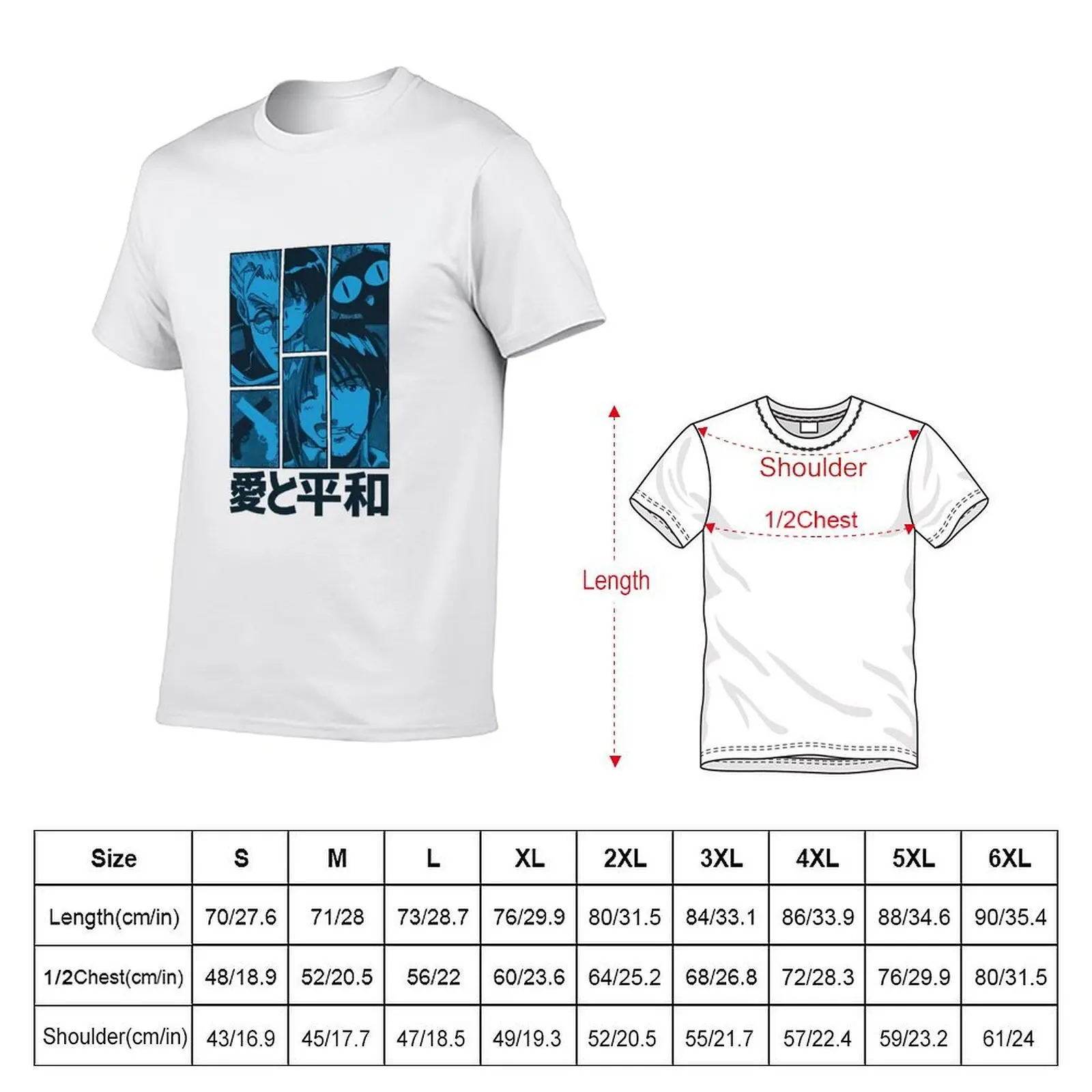 Vash humanoid typhoon T-Shirt aesthetic clothes Man t-shirt designer t shirt men