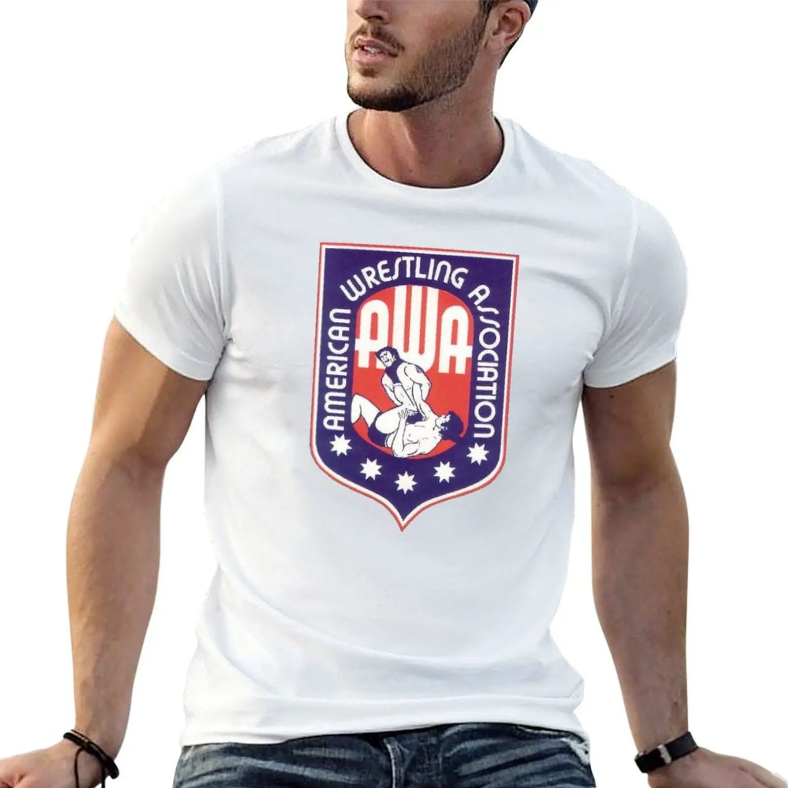

AWA Logo T-Shirt t shirts for man graphic funny funny t shirts man T-Shirt