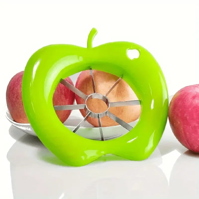 Obstschneider Edelstahl Apfel Schneidwerkzeuge Outdoor Camping Slicer Gemüsehacker Küchenhelfer und Zubehör – Detail 6