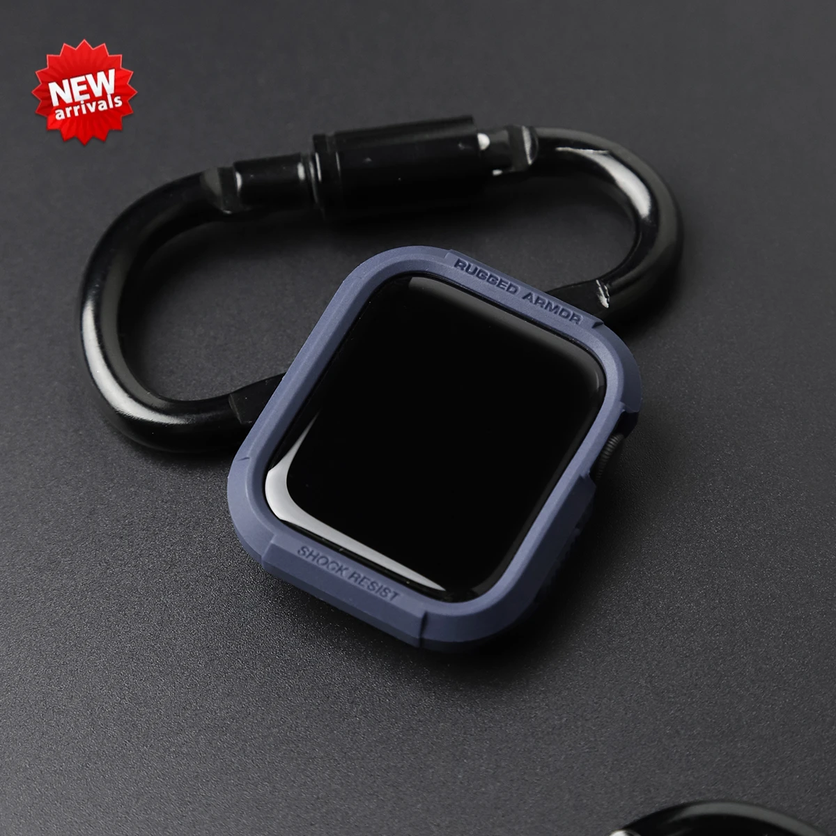 Apple Watch用の頑丈な鎧保護ケース,iwatchシリーズ8, 7, 6, 5, 4,アクセサリー45mm, 44mm, 41mm, 40mm