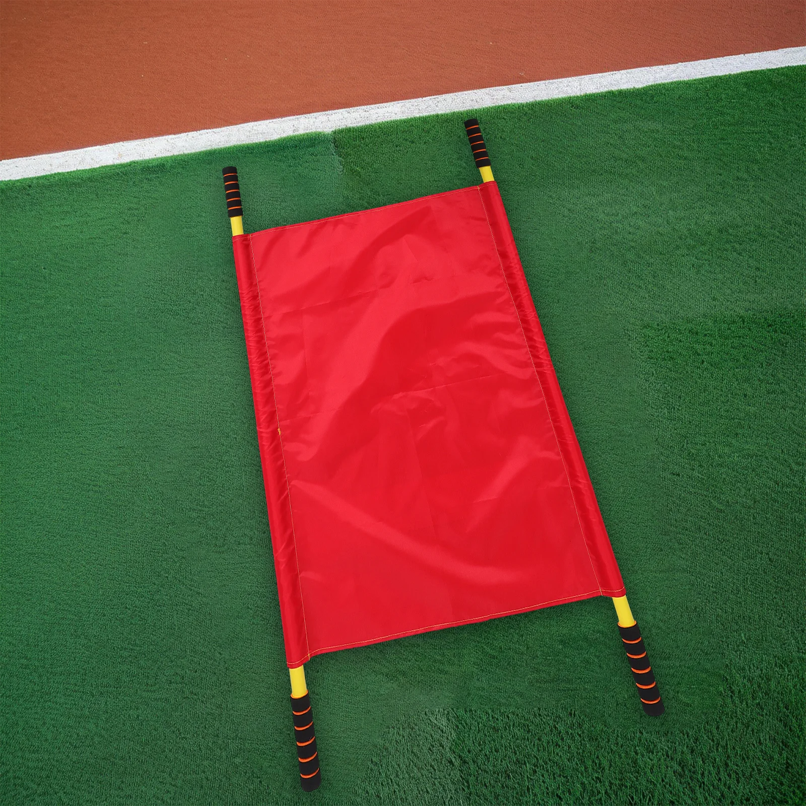 

Portable Cloth Folding Stretcher Sensory Integration Emergency Response Physical Activity Hand Eye Coordination for Kindergarten