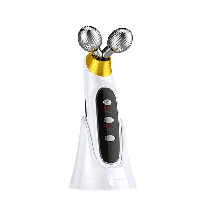 Appareil de beauté 3D Lift Y forme peau serrer rouleau visage Micro masseur actuel