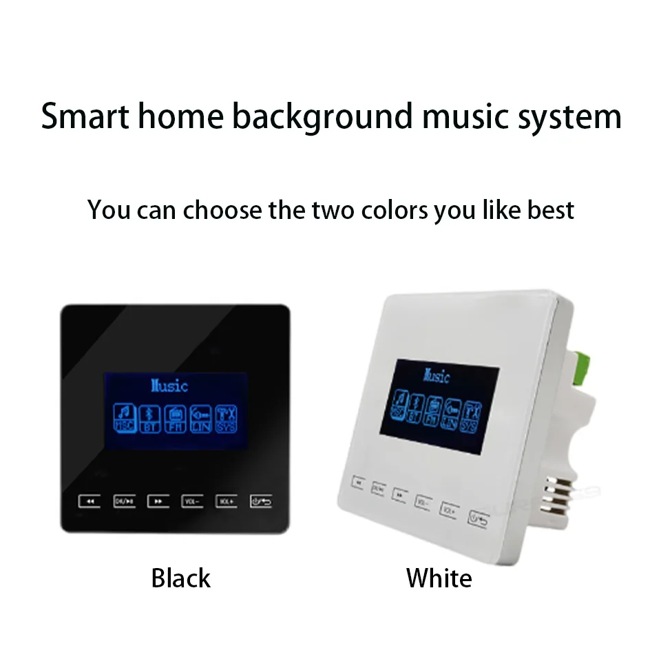 

Factory direct sales Bluetooth background music host 86 embedded power amplifier controller family hotel audio player