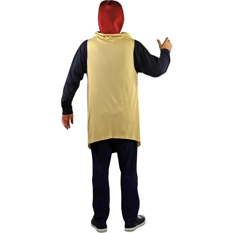 Adult Funny Food Sausage Hot Dog Costumes Halloween Men Women Family One-Piece Costume Carnival Party Cosplay Costume - view 2
