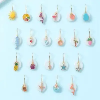 

18Pcs Wine Glass Charms Decors High Quality Drink Markers for Home Decoration Wine Charms Identify Label Rings