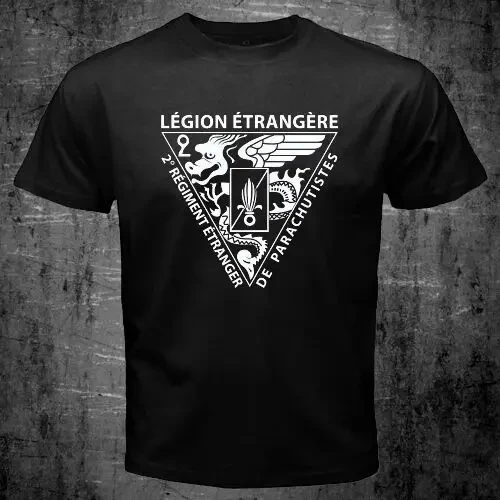 New French Foreign Legion Légion Etrangère Special Forces World War Army T-shirt  Short Sleeve Clothing Tee Cotton Summer Top