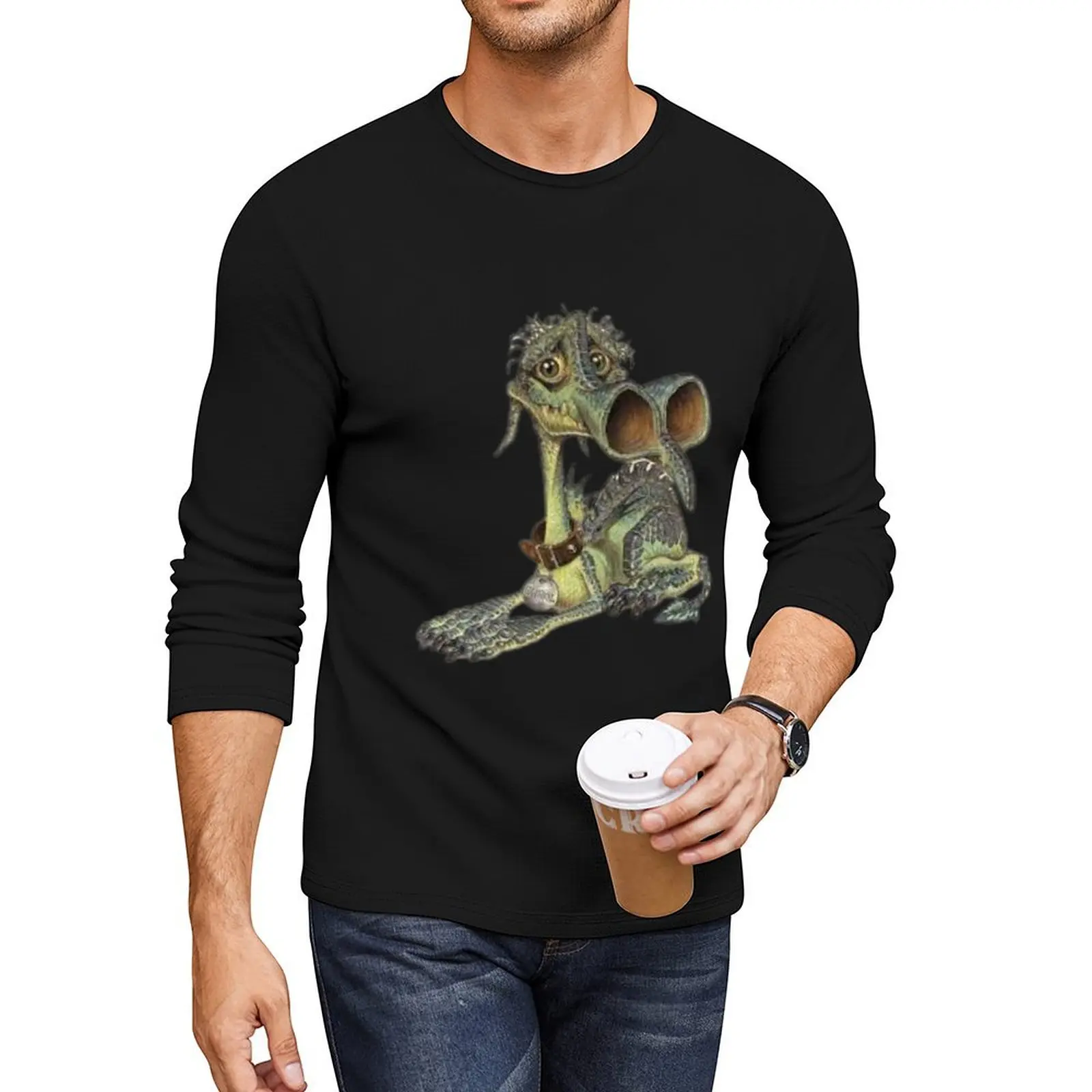 

Green Swamp Dragon Long T-Shirt t shirt man sublime t shirt mens graphic t-shirts big and tall