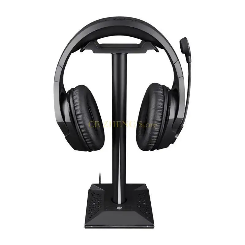 E56B RGB Premium Headset Stand Holder Head-mounted for Creative Headphone on the Desk view 2