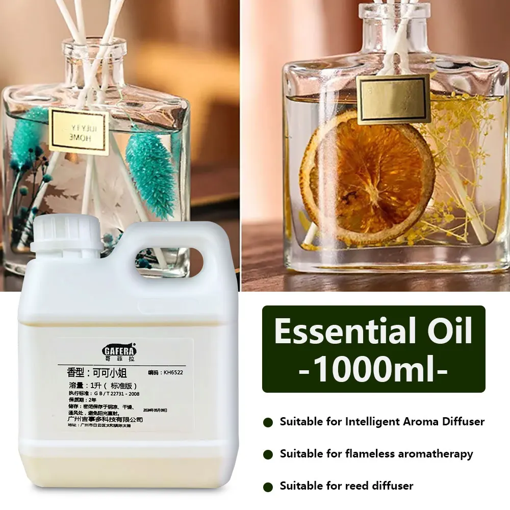 

GAFERA 1000ml Ritz Carlton/Cedar Essential Oil Diffuser Supplement Liquid Air Freshener Recommended Fragrance For Luxury Hotel