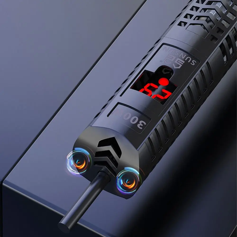 Quartz Glass Aquarium Submersible Heater Adjustable Temperature Non- Glass Fish Tank Heater LCD Display 50w-500w - Image 5