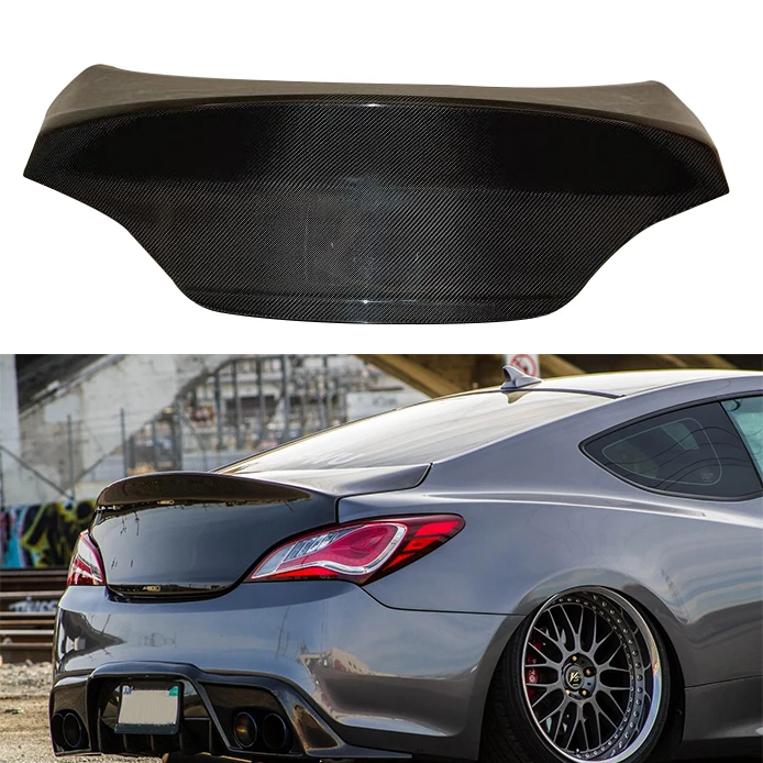 

Carbon Fiber YC Style Rear Trunk Boot Lid For 10-12 Hyundais Rohens Genesis Coupe