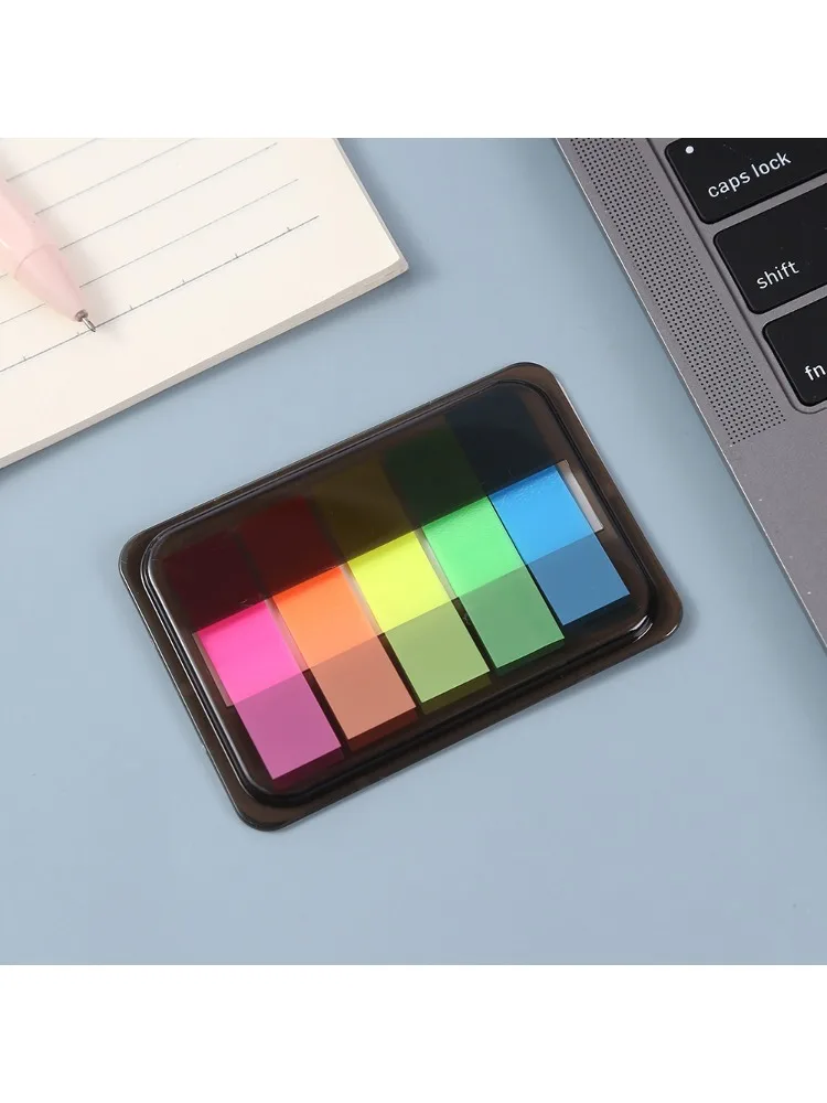 100 pièces marqueurs de Page Morandi onglets de notes autocollantes colorés inscriptibles et repositionnables drapeaux de livre onglets bande onglets d'index