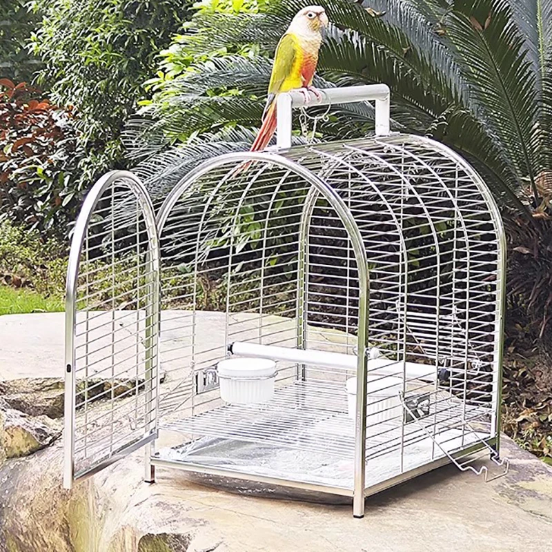 

Tweety Bird Cages Birds Luxury Cages Aluminum Outdoor Aviary Nests Breeding Canaries Bath Accessories Parrot Transfer Stand