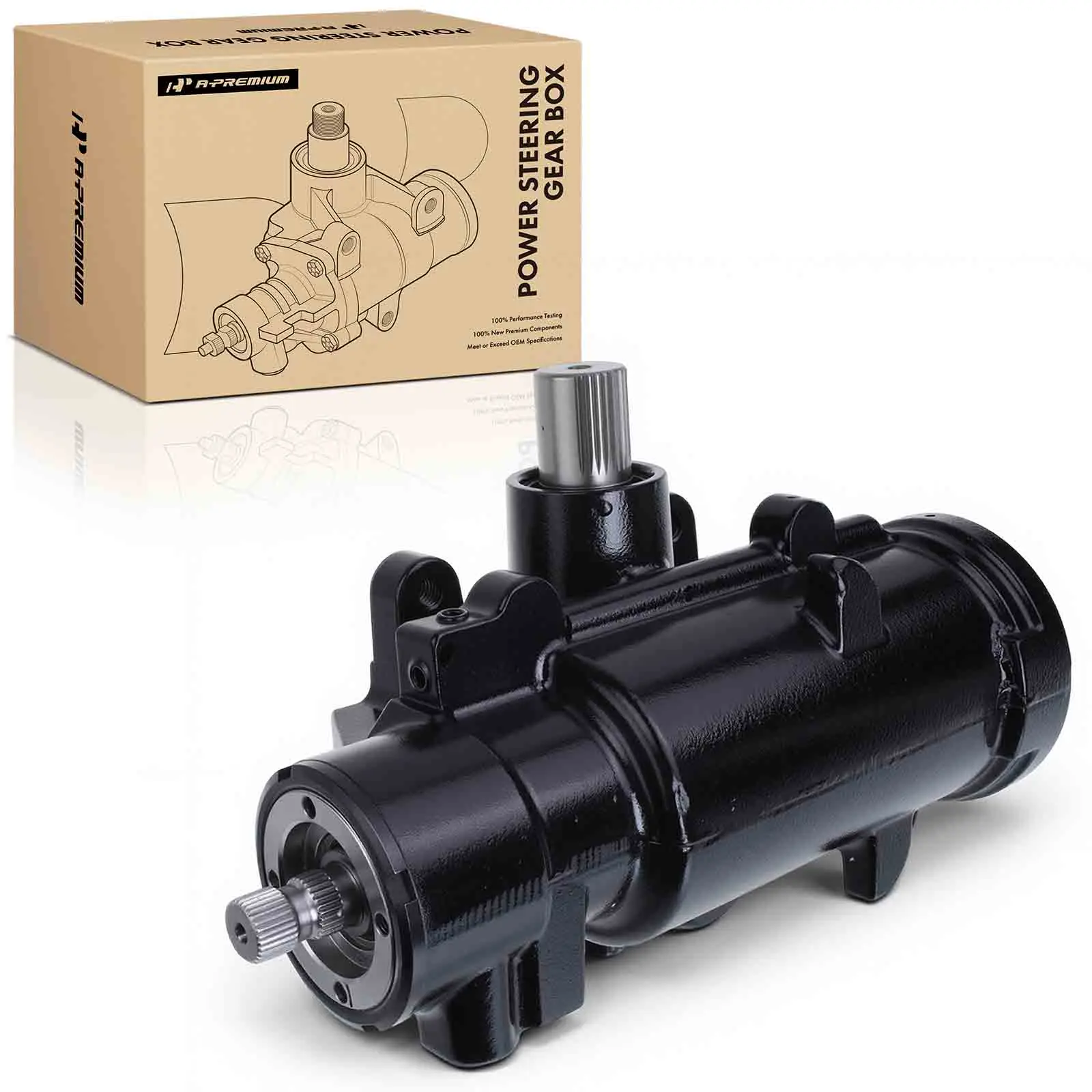 A-Premium Power Steering Gear Box for Chevrolet K10 Suburban K20 Suburban 1980-1986 V10 Suburban V20 Suburban 1987-1988 Blazer
