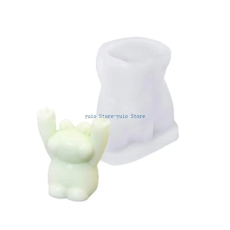 

X7XB Stylish Animal Message Clip Silicone Mold for Unique Home and Office Decorations