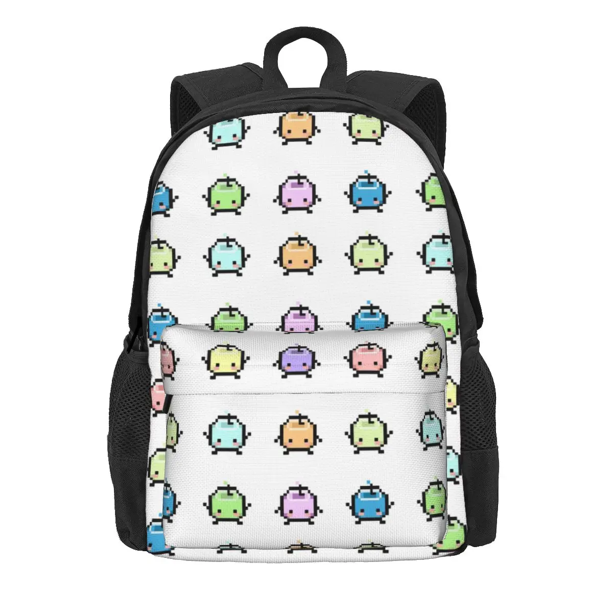 Stardew Valley Pastel Junimos Women Backpack 3D Children School Bag Video Game Computer Mochila Kids Waterproof Travel Rucksack