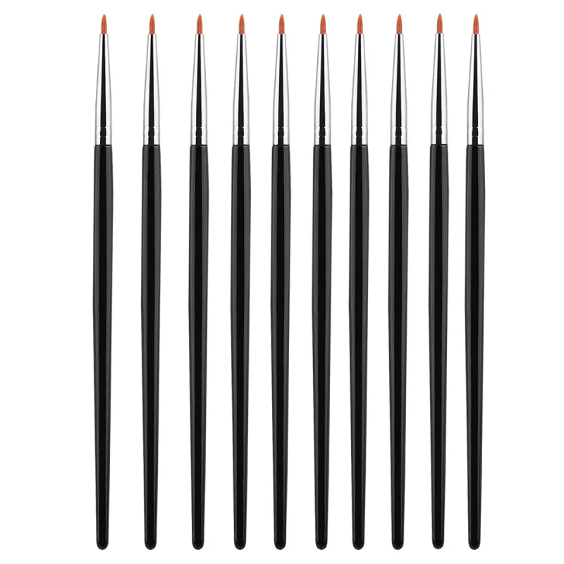 

Factory Direct Sale Beauty Tools Eyeliner Brush Fine Drawing Aegyo-sal Eyelid to Tear Trough Eye Detail Brush Makeup Special