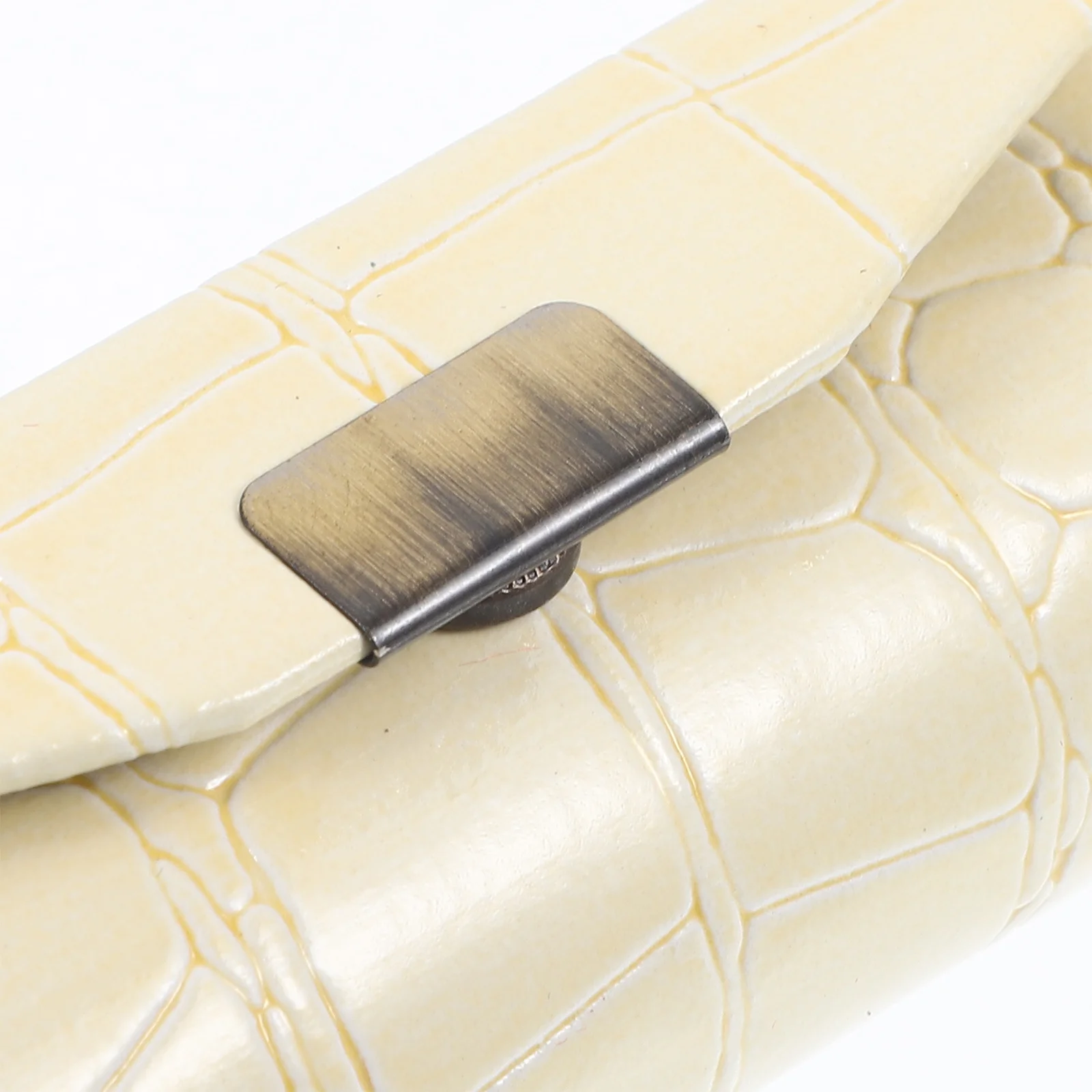 Estuche para lápiz labial de aleación de Zinc PU, pequeño soporte portátil para lápiz labial, espejo, organizador de maquillaje compacto, bolsa de viaje, almacenamiento minimalista elegante