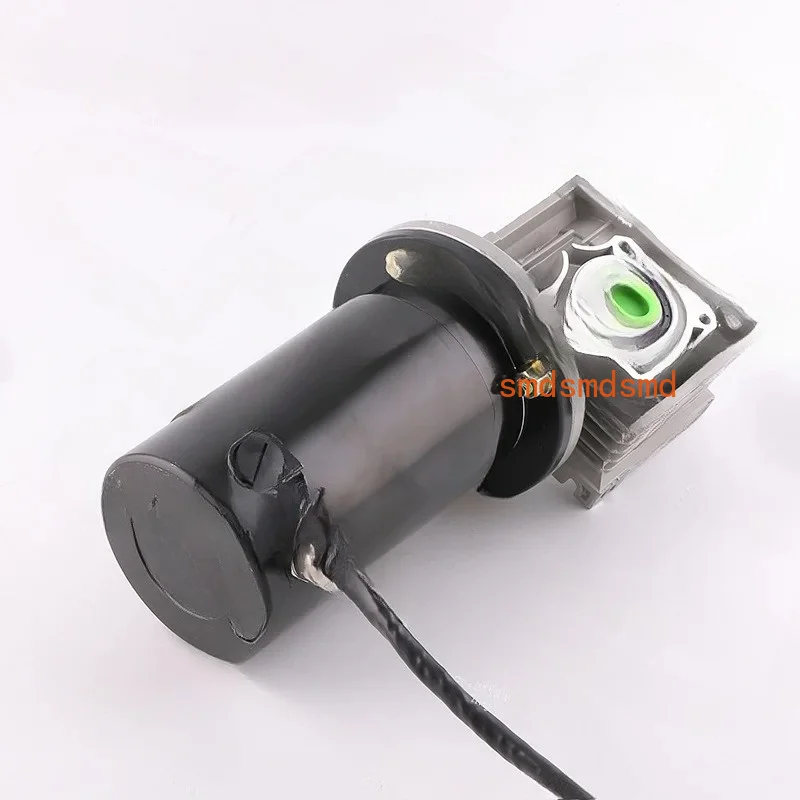 150W permanent magnet synchronous worm gear box motor 25Nm DC brushed geared motor