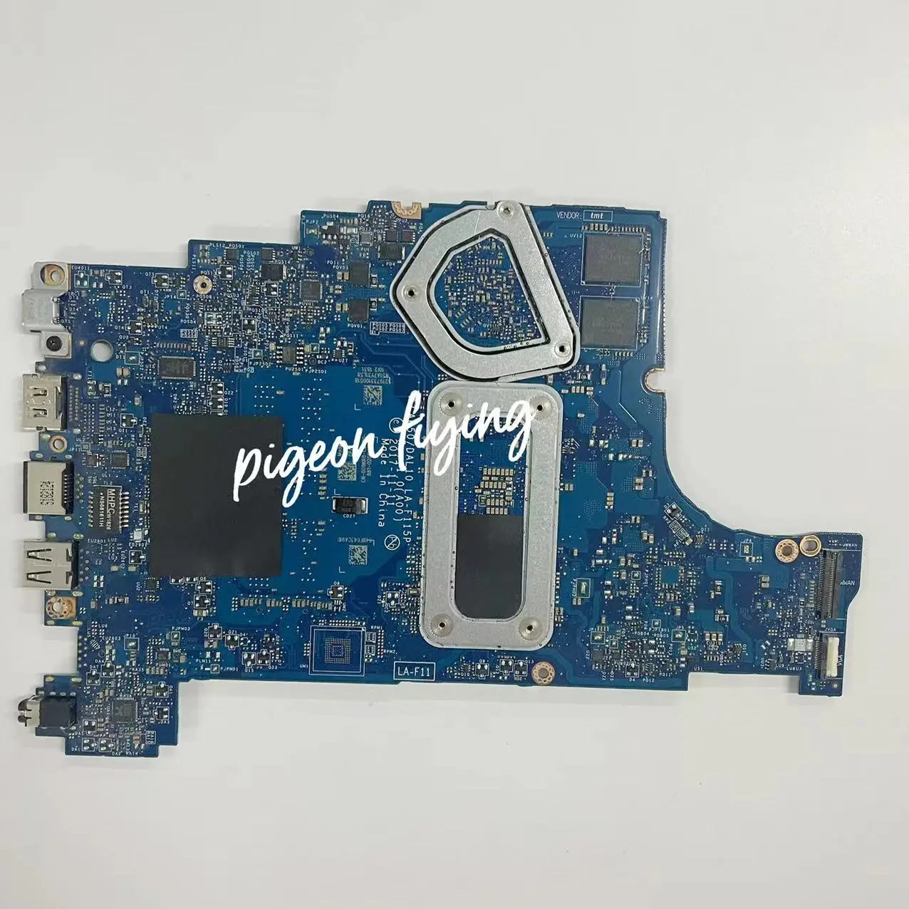 LA-F115P Mainboard For Dell Inspiron 5570 5770 Laptop Motherboard CPU:I3-7130 I5-8250 I7-8550U  GPU:R7-M460 4G 100% TEST  OK