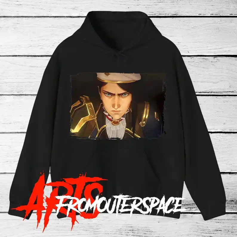 Unisex hoodie Caitlyn / Hooded Sweatshirt Arcane