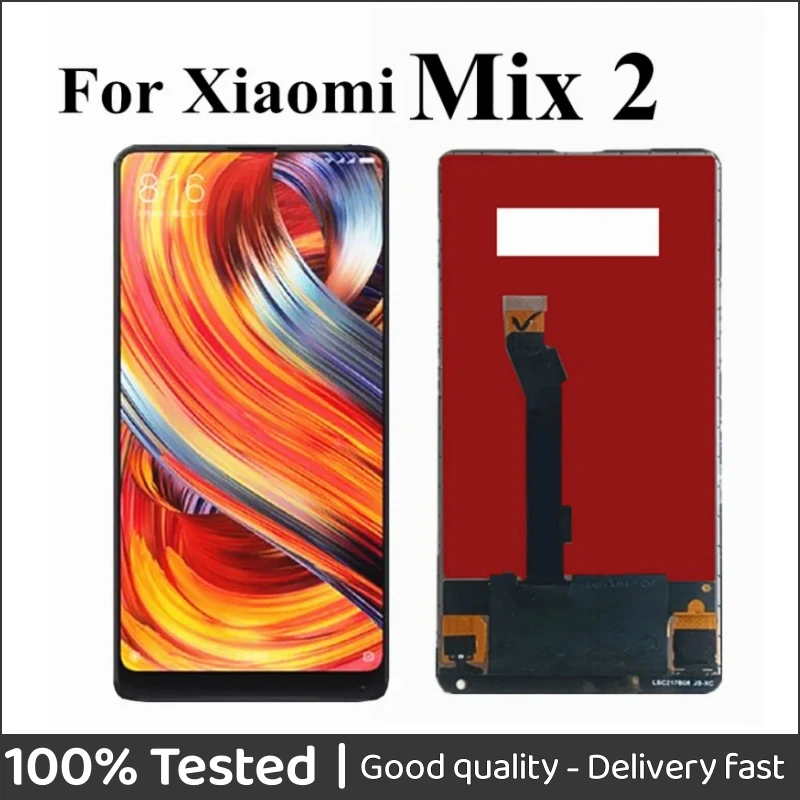 

5.99" LCD For Xiaomi Mix 2 LCD Touch Screen Digitizer Assembly for For Xiaomi mi mix2 MDE5 LCD screen Replacement