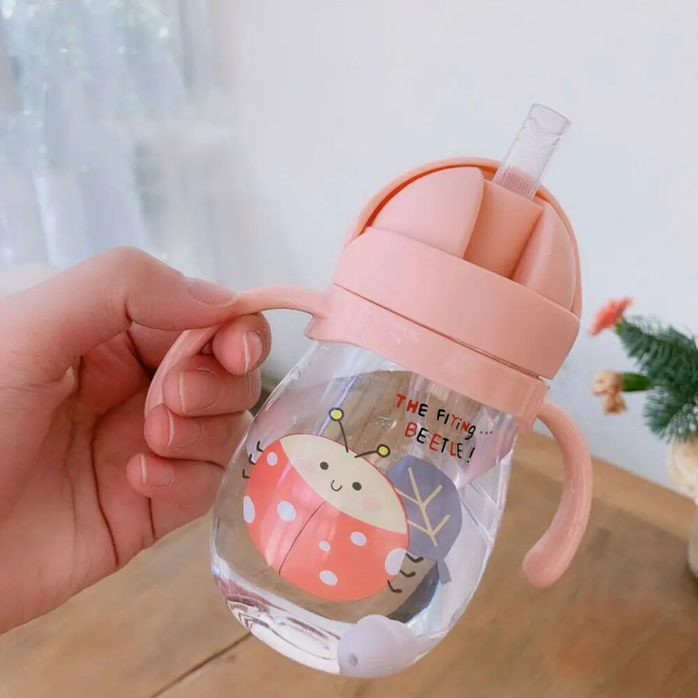 Cute Cartoon PC butelki do picia dzieci butelka uchwyt na butelkę na wodę kubek mleka