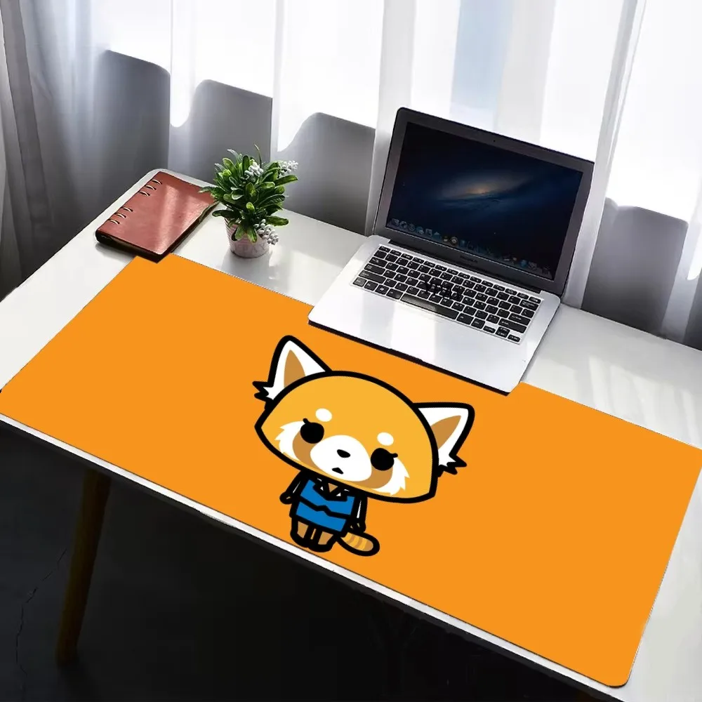 

MINISO Sanrio Aggretsuko Mousepad Mousepad New Arrivals Large Gaming Mousepad L XL XXL Gamer Mouse Pad Size For Keyboards Mat